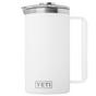 Image for Yeti Rambler French Press 34oz Twist-To-Lock Lid, White, thermos french press, 1L