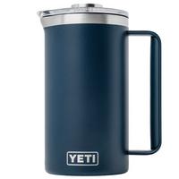 Bild für Yeti Rambler French Press 34oz Twist-To-Lock Lid, Navy Blue, Thermo French Press, 1L