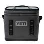 Image for Yeti Hopper Flip 12L Cooler Bag, Charcoal Grey, cool bag with shoulder strap