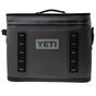 Image for Yeti Hopper Flip 18L Cooler Bag, Charcoal Grey, cool bag with shoulder strap