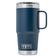 Bild für Yeti Rambler Travel Mug 20oz Stronghold Lid, Navy Blue, Thermo Reisebecher mit Deckel, 591 ml