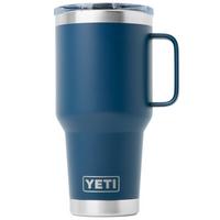 Afbeelding voor Yeti Rambler Travel Mug 30oz Stronghold Lid, Navy Blue, thermos reismok met deksel, 887 ml