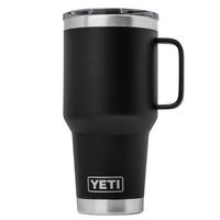 Afbeelding voor Yeti Rambler Travel Mug 30oz Stronghold Lid, Black, thermos reismok met deksel, 887 ml