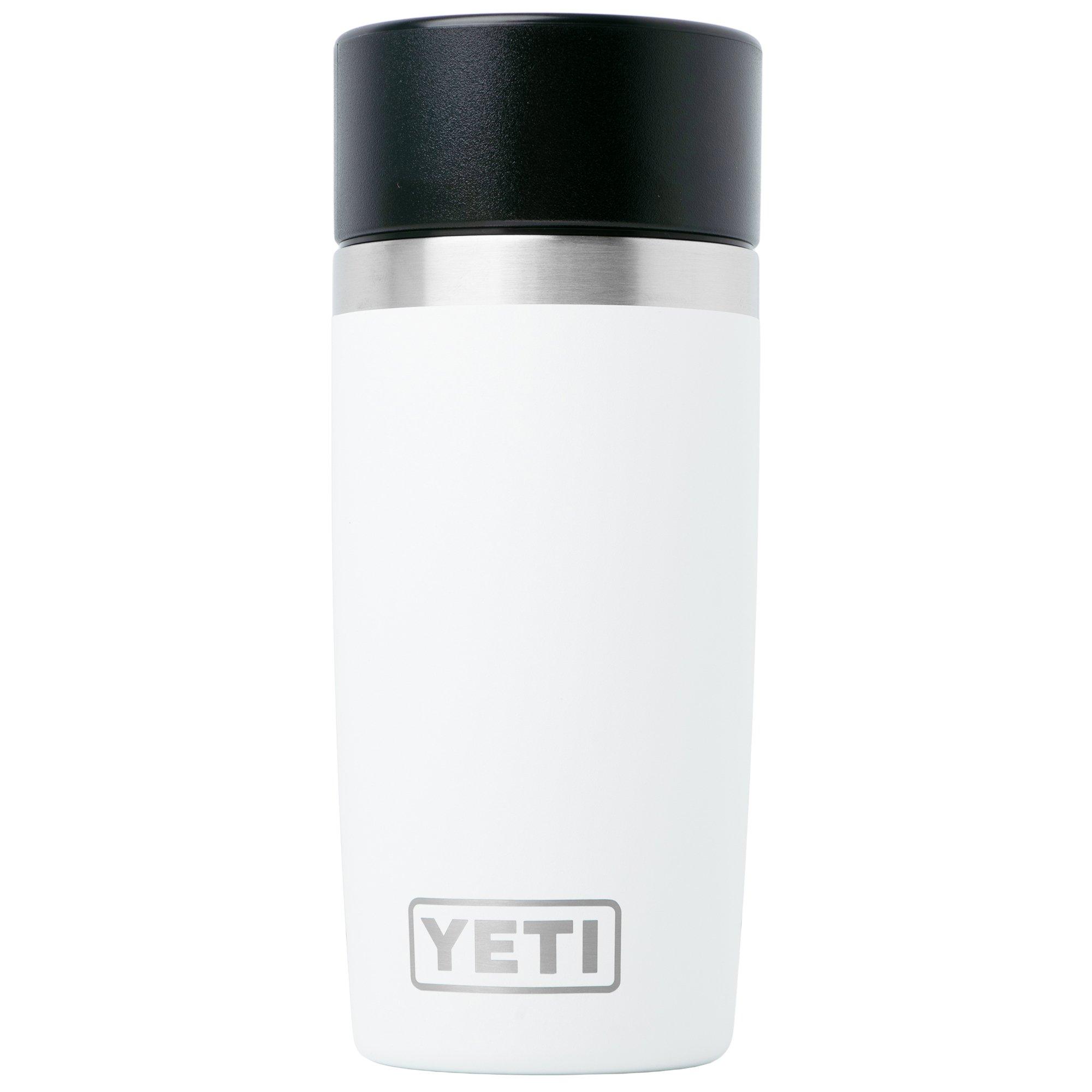 Yeti Rambler Travel Bottle 12oz Commuter Cap, White, Reiseflasche mit Drehverschluss, 355 ml