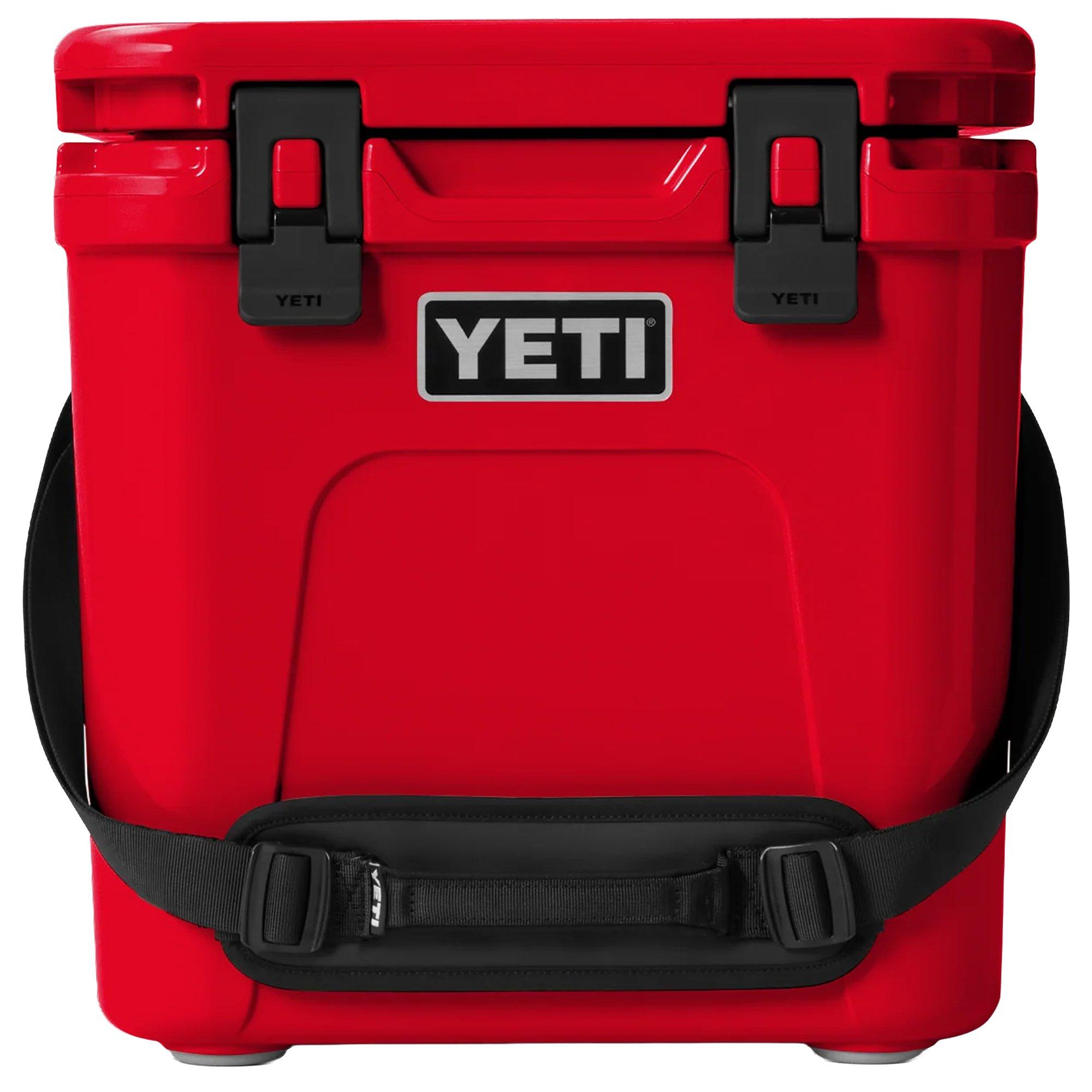 Yeti Roadie 24L Cooler, Rescue Red, cool box with shoulder strap