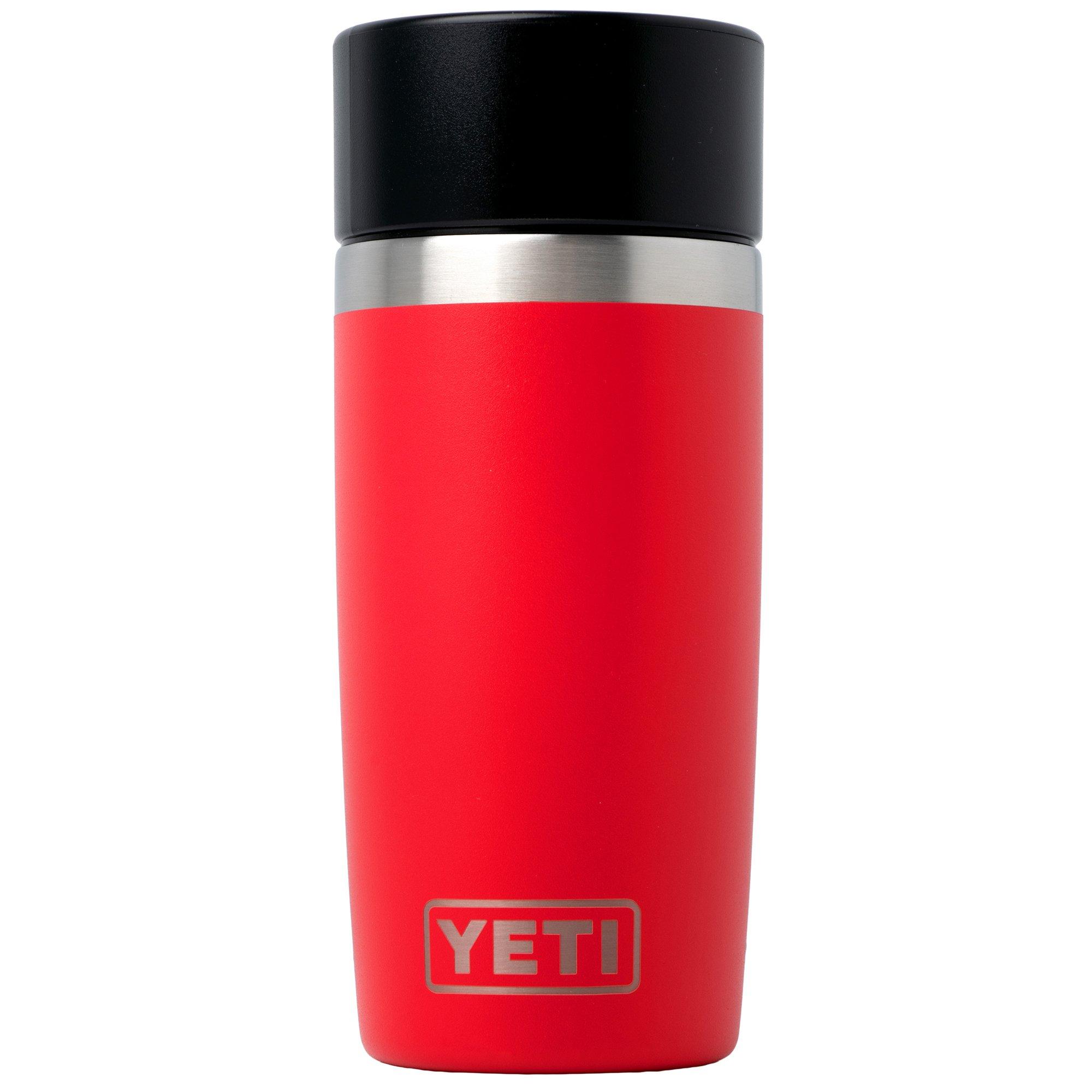 Yeti Rambler Travel Bottle 12oz Commuter Cap, Rescue Red, travel bottle with commuter cap, 355 ml