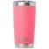Afbeelding voor Yeti Rambler Tumbler Cup 20oz Mag Slider Lid, Tropical Pink, thermosbeker met deksel, 591 ml