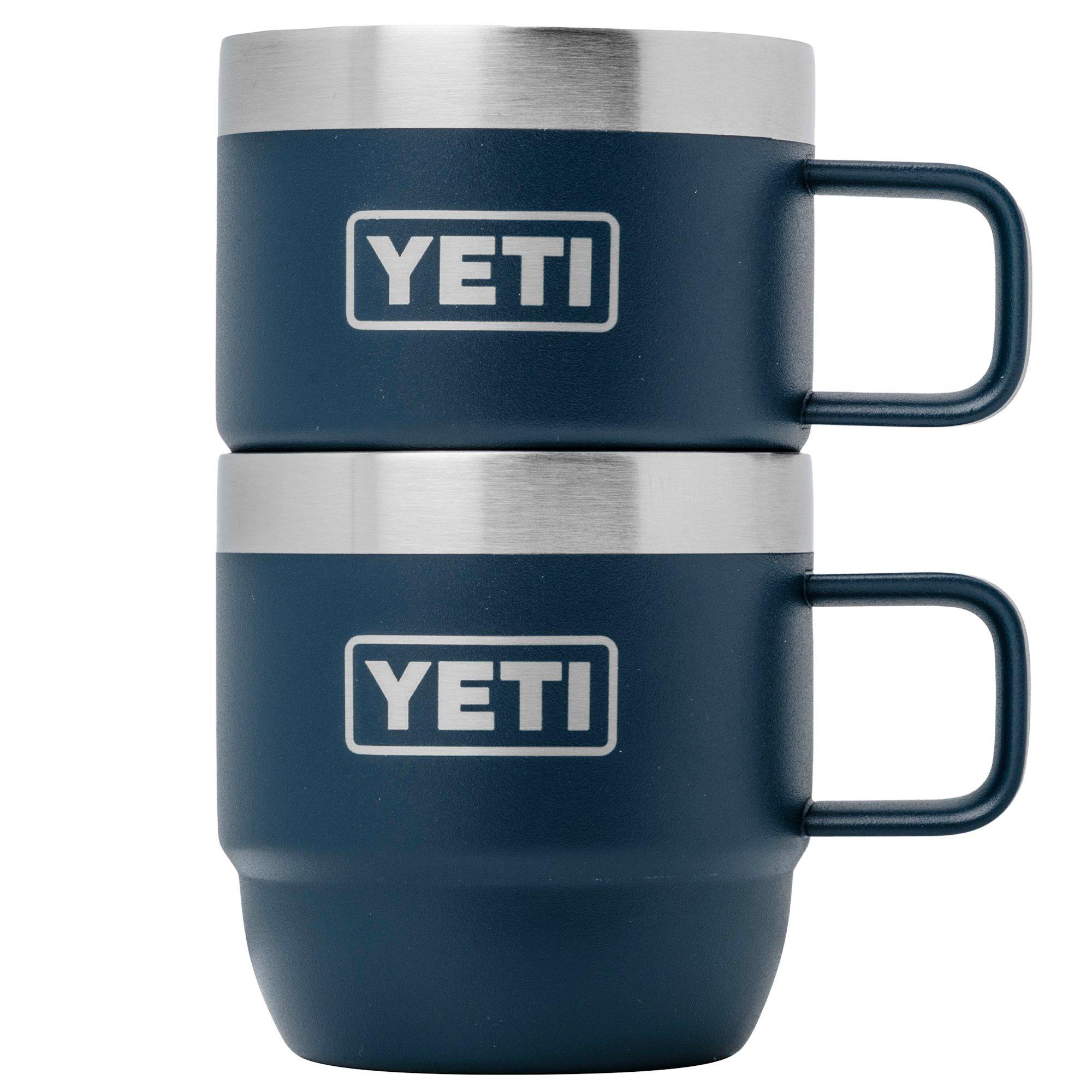 Yeti Rambler Stackable Mugs 6oz, Navy Blue, stapelbare Thermotasse, 177 ml