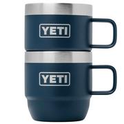 Yeti Rambler Stackable Mugs 6oz, Navy Blue, stapelbare thermosmokken, 177 ml