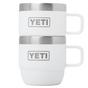 Image for Yeti Rambler Stackable Mugs 6oz, White, stackable thermos mugs, 177 ml