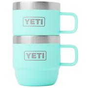 Afbeelding voor Yeti Rambler Stackable Mugs 6oz, Seafoam, stapelbare thermosmokken, 177 ml