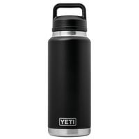 Afbeelding voor Yeti Rambler Bottle 36oz Chug Cap, Black, thermosfles met drinkdop, 1L