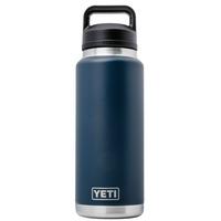 Afbeelding voor Yeti Rambler Bottle 36oz Chug Cap, Navy Blue, thermosfles met drinkdop, 1L