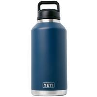 Afbeelding voor Yeti Rambler Bottle 64oz Chug Cap, Navy Blue, thermosfles met drinkdop, 1.9L