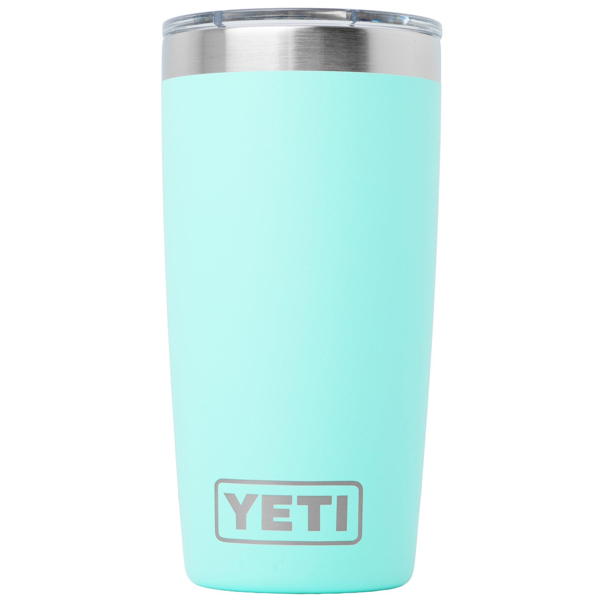 Yeti Rambler Tumbler Cup 10oz Mag Slider Lid, Seafoam, Thermobecher mit Deckel, 295 ml