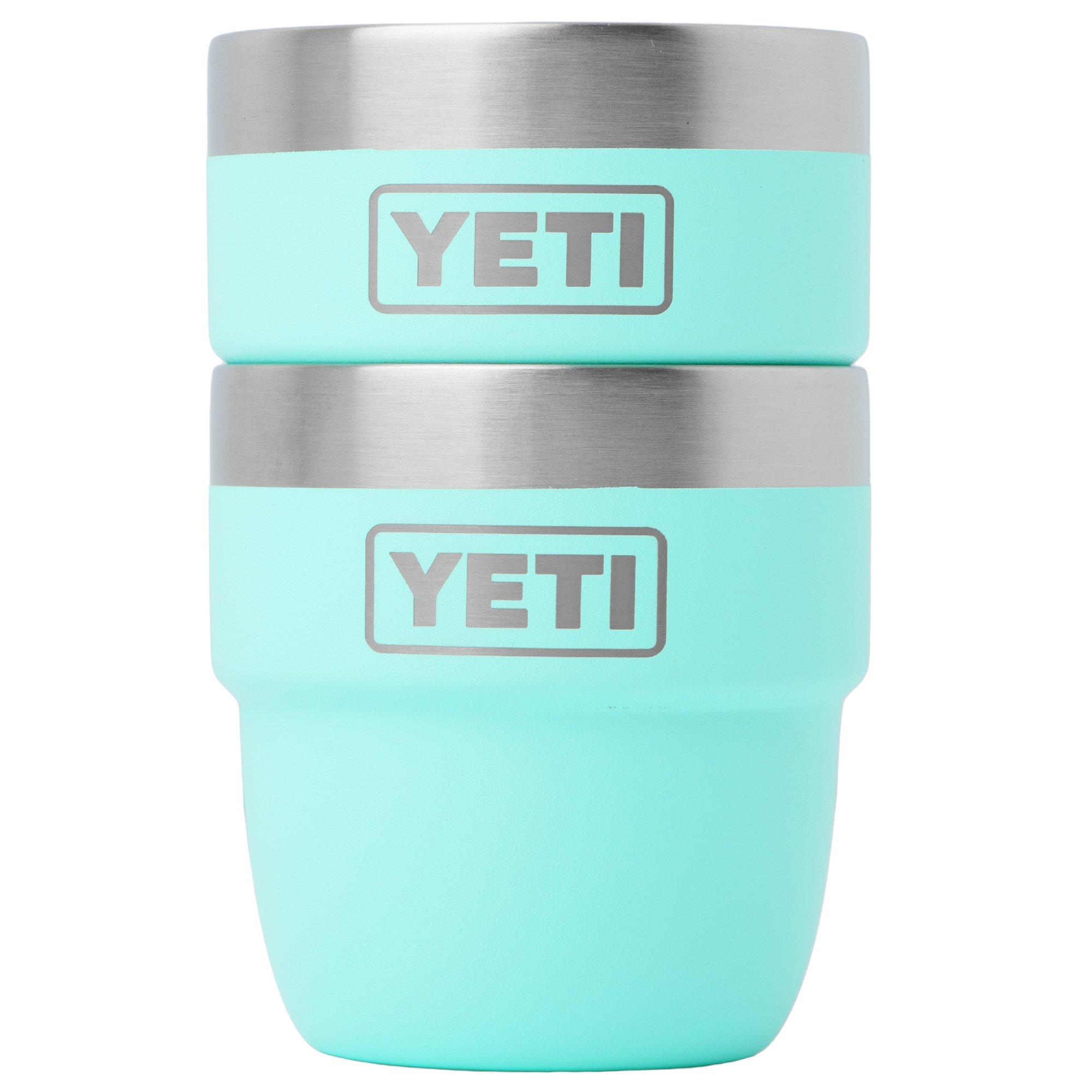 Yeti Rambler Stackable Espresso Cups 4oz, Seafoam, stapelbare Thermobecher, 118 ml
