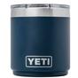 Image for Yeti Rambler Stackable Lowball 10oz Mag Slider Lid, Navy Blue, stackable thermos lowball with lid, 295 ml