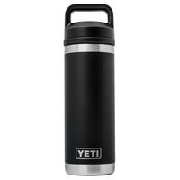 Bild für Yeti Rambler Bottle 18oz Chug Cap, Black, Thermoflasche mit Verschluss, 532 ml