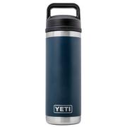 Yeti Rambler Bottle 18oz Chug Cap, Navy Blue, thermosfles met drinkdop, 532 ml