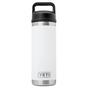 Image for Yeti Rambler Bottle 18oz Chug Cap, White, thermos bottle with drinking spout, 532 ml