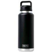 Afbeelding voor Yeti Rambler Bottle 46oz Chug Cap, Black, thermosfles met drinkdop, 1.36L