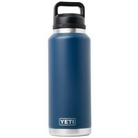 Afbeelding voor Yeti Rambler Bottle 46oz Chug Cap, Navy Blue, thermosfles met drinkdop, 1.36L