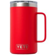 Afbeelding voor Yeti Rambler Stackable Mug 2.0 24oz Mag Slider Lid, Rescue Red, stapelbare thermosmok met deksel, 710 ml