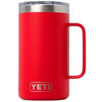 Afbeelding voor Yeti Rambler Stackable Mug 2.0 24oz Mag Slider Lid, Rescue Red, stapelbare thermosmok met deksel, 710 ml