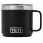 Image for Yeti Rambler Stackable Mug 14oz Mag Slider Lid, Black, stackable thermos mug with lid, 414 ml