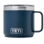 Image for Yeti Rambler Stackable Mug 14oz Mag Slider Lid, Navy Blue, stackable thermos mug with lid, 414 ml