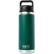 Afbeelding voor Yeti Rambler Bottle 26oz Chug Cap, Black Forest Green, thermosfles met drinkdop, 769 ml