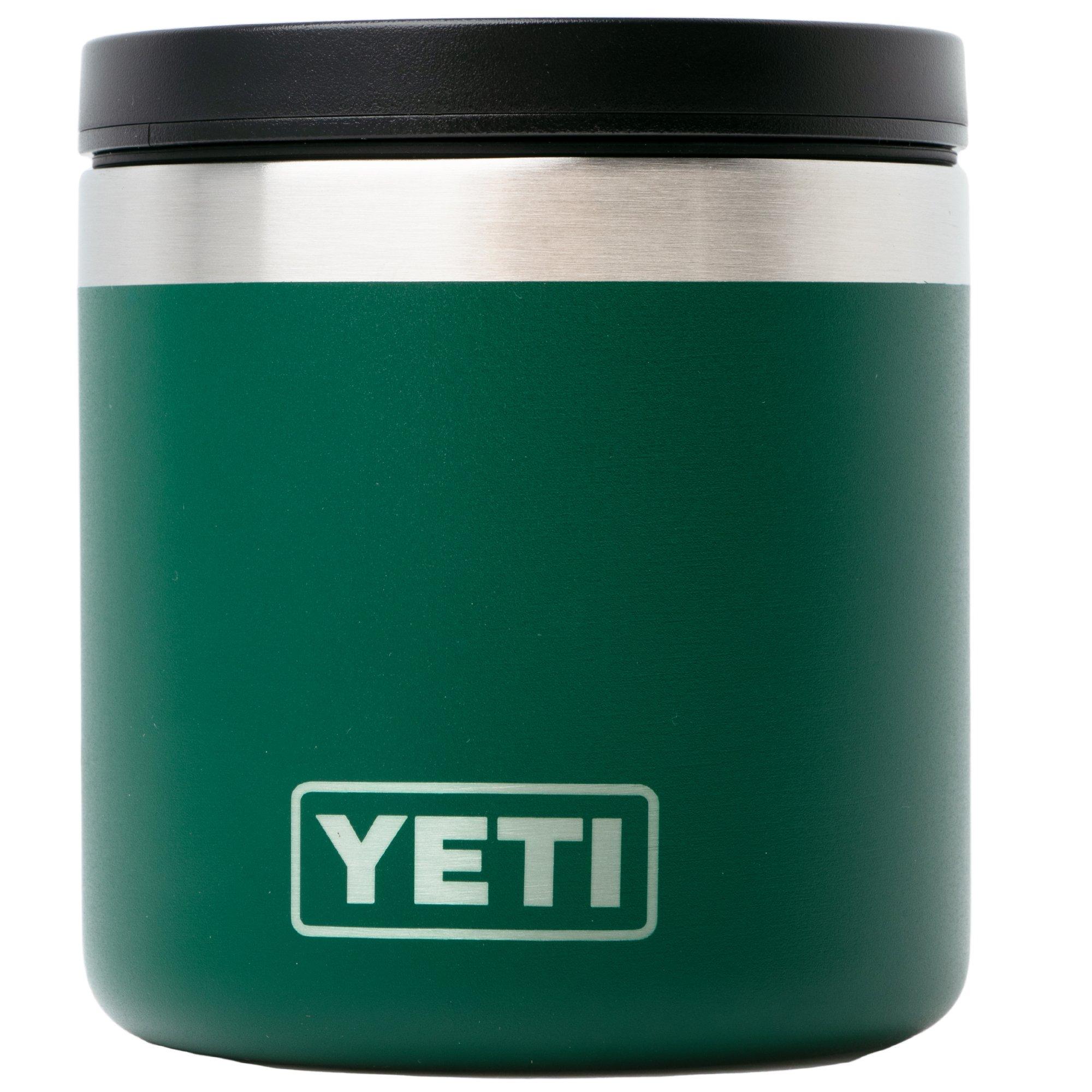 Yeti Rambler Food Jar 8oz Mag Vent Lid, Black Forest Green, Essensbehälter mit Deckel, 237 ml