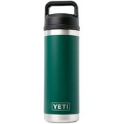Afbeelding voor Yeti Rambler Bottle 18oz Chug Cap, Black Forest Green, thermosfles met drinkdop, 532 ml