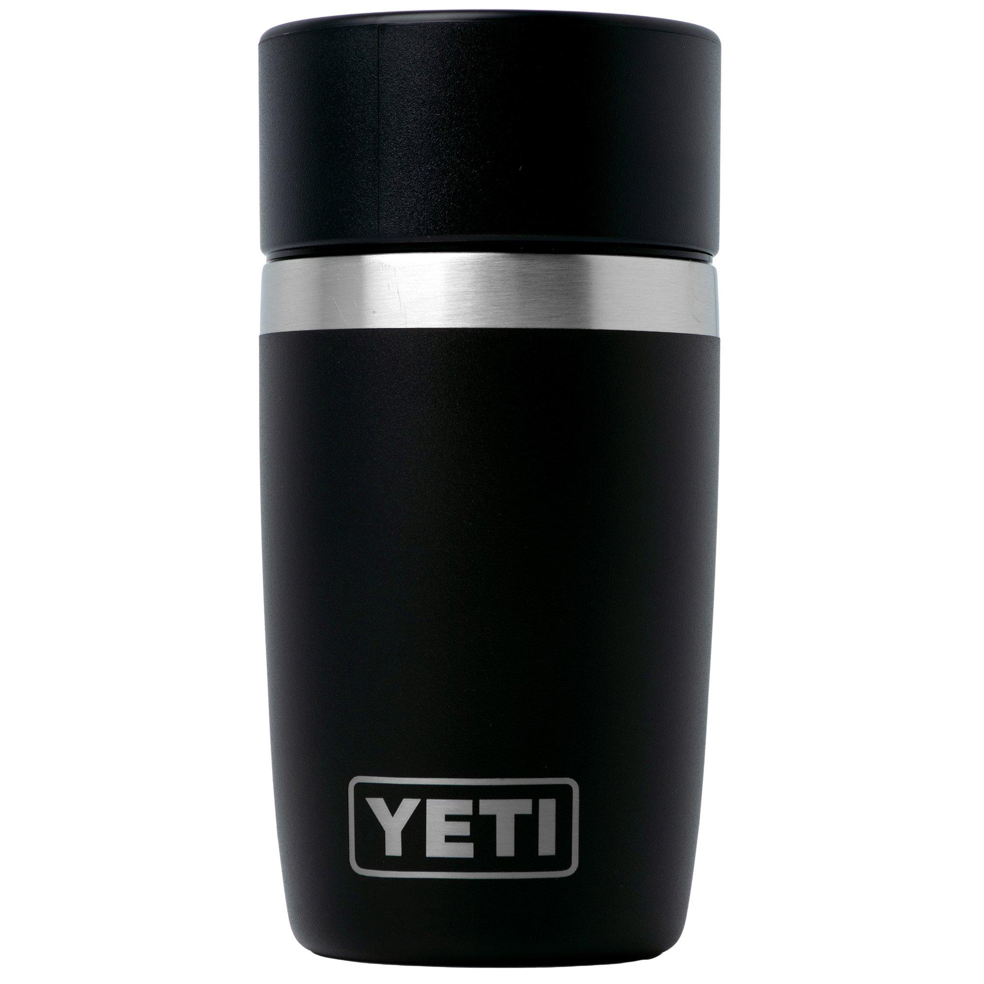 Yeti Rambler Travel Bottle 8oz Commuter Cap, Black, Reiseflasche mit Drehverschluss, 237 ml