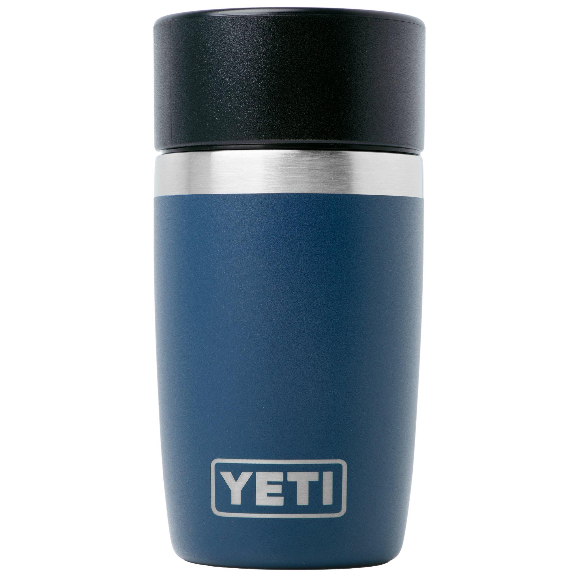 Yeti Rambler Travel Bottle 8oz Commuter Cap, Navy Blue, Reiseflasche mit Drehverschluss, 237 ml