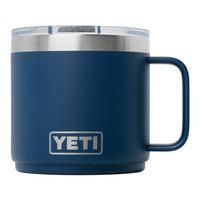 Imagen para Yeti Rambler Stackable Mug 2.0 14oz Mag Slider Lid, Navy Blue, taza apilable con tapa, 414 ml
