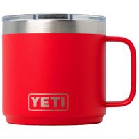 Afbeelding voor Yeti Rambler Stackable Mug 2.0 14oz Mag Slider Lid, Rescue Red, stapelbare thermosmok met deksel, 414 ml