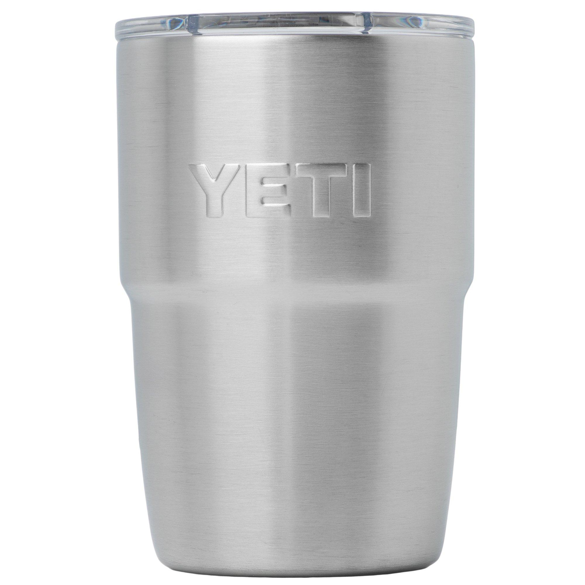Kubek termiczny Yeti Rambler Stackable Cup 8oz Mag Slider Lid, Stainless Steel, sztaplowany, z pokrywką, 237 ml