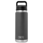 Yeti Rambler Bottle 26oz Chug Cap, Charcoal Grey, thermosfles met drinkdop, 769 ml
