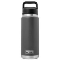 Bild für Yeti Rambler Bottle 26oz Chug Cap, Charcoal Grey, Thermoflasche mit Verschluss, 769 ml