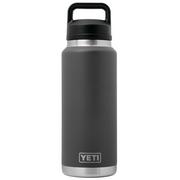 Afbeelding voor Yeti Rambler Bottle 36oz Chug Cap, Charcoal Grey, thermosfles met drinkdop, 1L