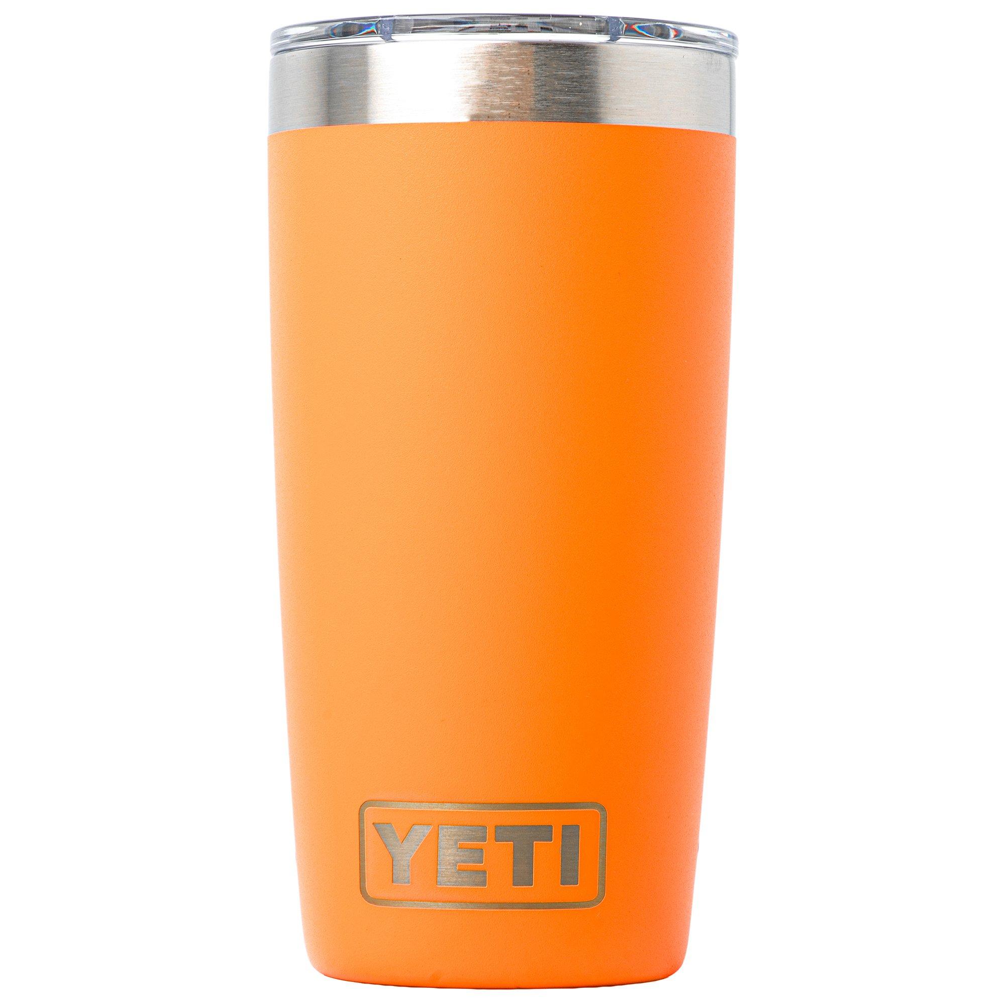 Yeti Rambler Tumbler Cup 10oz Mag Slider Lid, King Crab Orange, Thermobecher mit Deckel, 295 ml