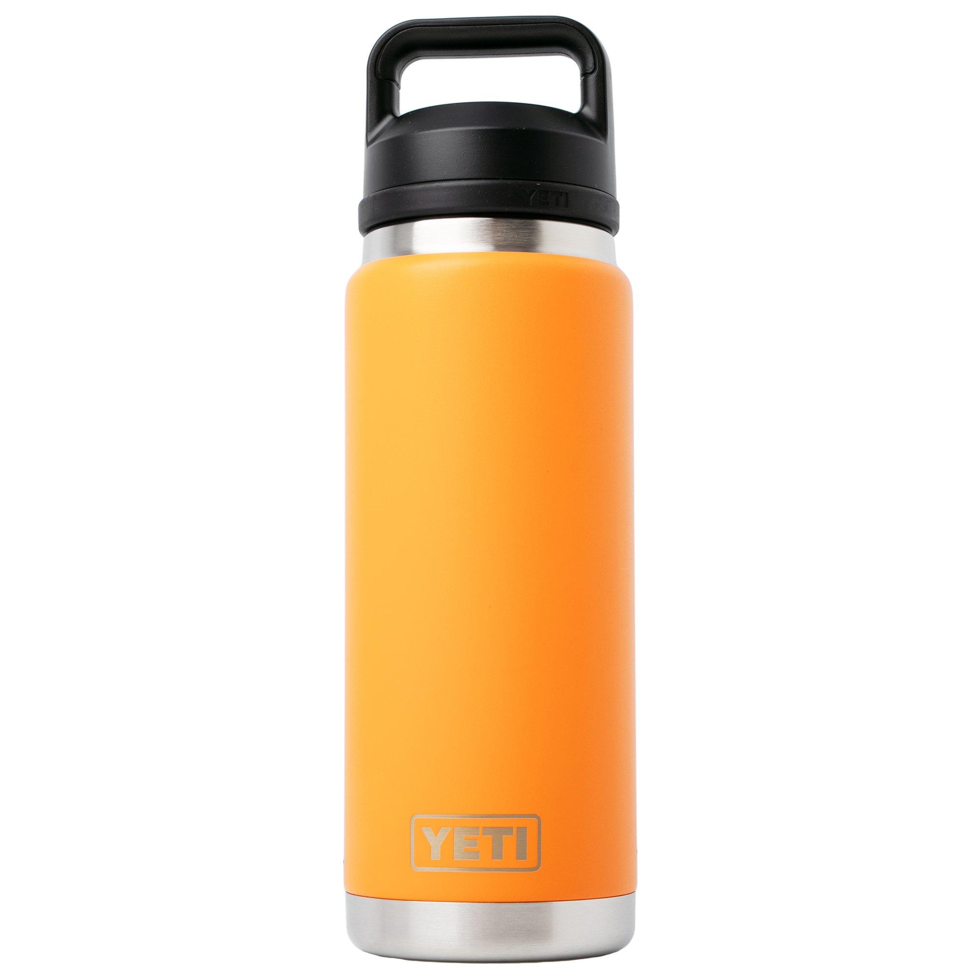 Yeti Rambler Bottle 26oz Chug Cap, King Crab Orange, thermosfles met drinkdop, 769 ml