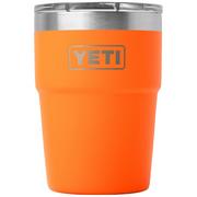 Image pour Yeti Rambler Stackable Cup 16oz Mag Slider Lid, King Crab Orange, tasse thermos empilable avec couvercle, 473 ml