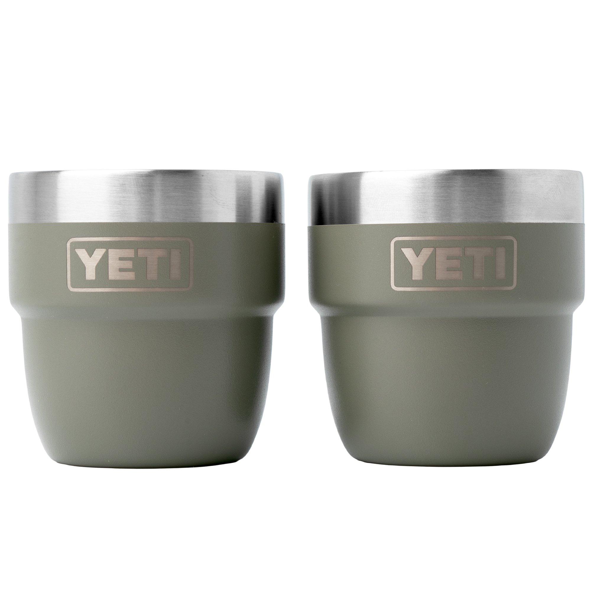 Yeti Rambler Stackable Espresso Cups 4oz, Pampa Green, stapelbare thermosbekers, 118 ml