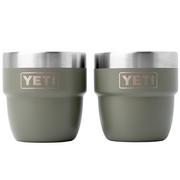 Afbeelding voor Yeti Rambler Stackable Espresso Cups 4oz, Pampa Green, stapelbare thermosbekers, 118 ml