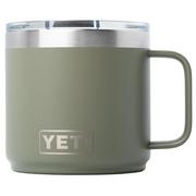 Afbeelding voor Yeti Rambler Stackable Mug 2.0 14oz Mag Slider Lid, Pampa Green, stapelbare thermosmok met deksel, 414 ml