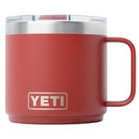 Image for Yeti Rambler Stackable Mug 2.0 14oz Mag Slider Lid, Stag Red, stackable mug with lid, 414 ml