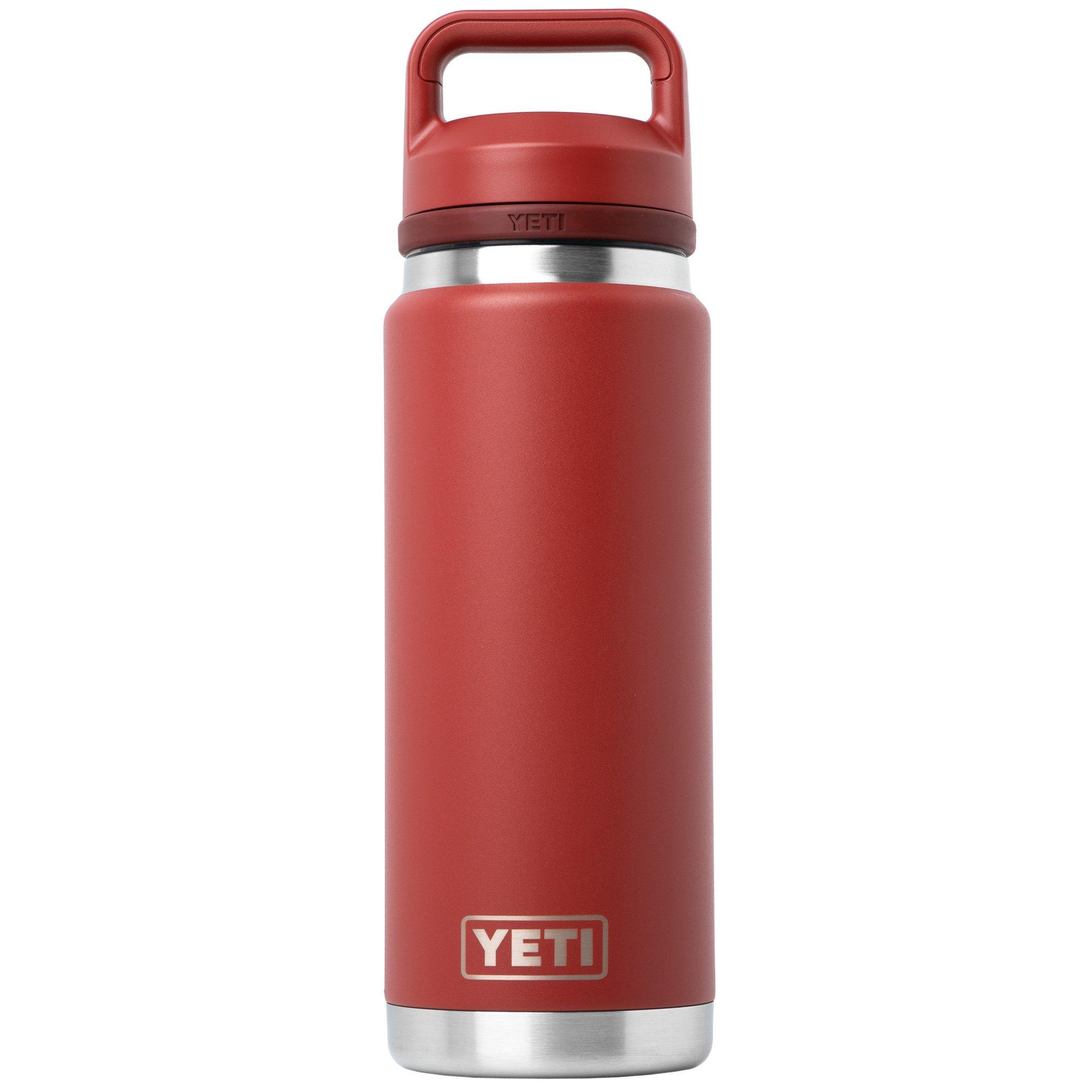Yeti Rambler Bottle 26oz Chug Cap, Stag Red, thermos bottle with drinking spout, 769 ml
