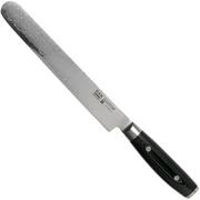Yaxell Ran 36011 couteau à jambon avec alvéoles 23 cm
